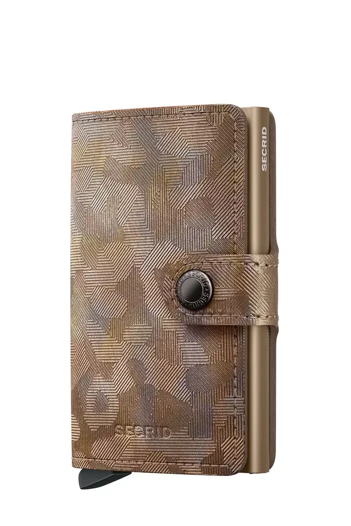 Secrid portafoglio in pelle JUNGLE Marrone