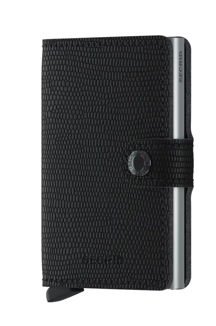 Secrid portafoglio in pelle Nero