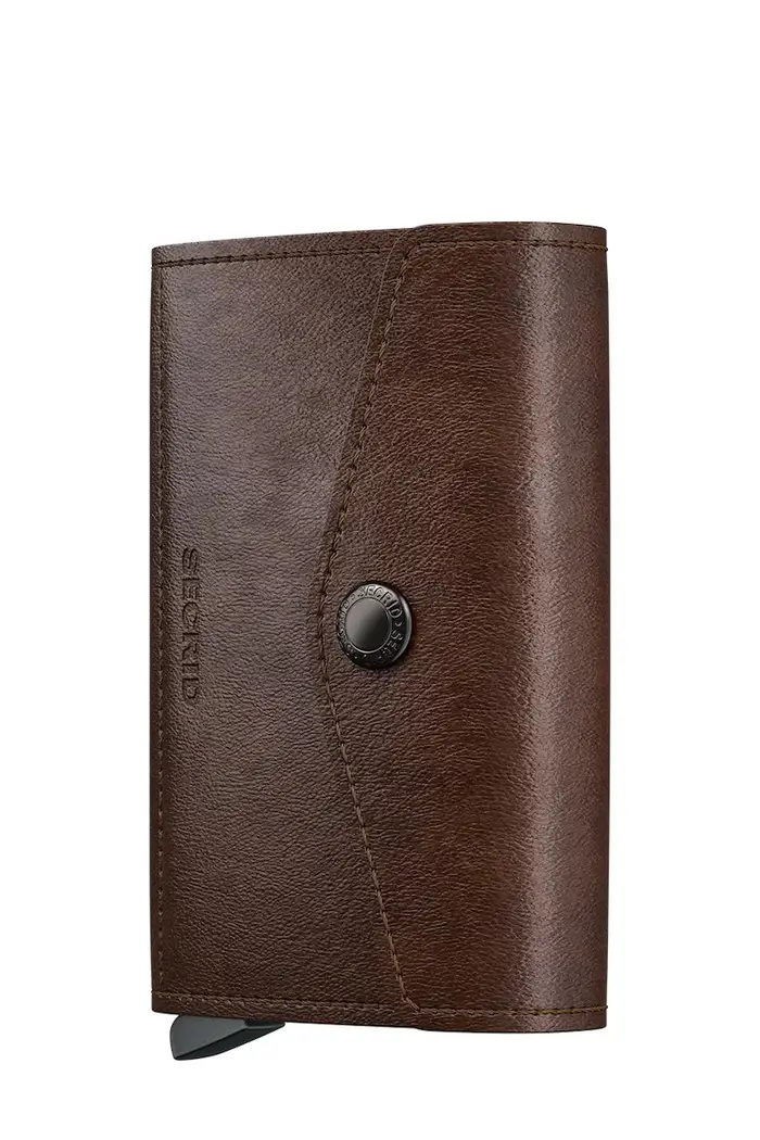 Secrid portafoglio in pelle VINTAGE Marrone