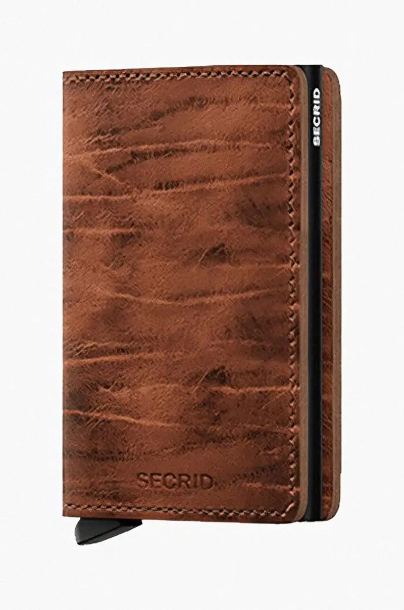 Secrid portafoglio Portfel Slimwallet Dutch Martin Whiskey SDM-WHISKEY Granata