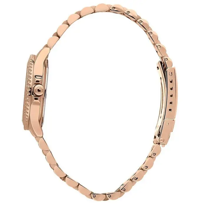 Sector 230 Just Time Oro Rosa Acciaio Inossidabile Quadrante Madreperla Quarzo R3253161537 100M Orologio da Donna madre di colore perla