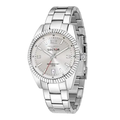 Sector No Limits Sector 240 R3253476003, Orologio da polso Uomo, Argento