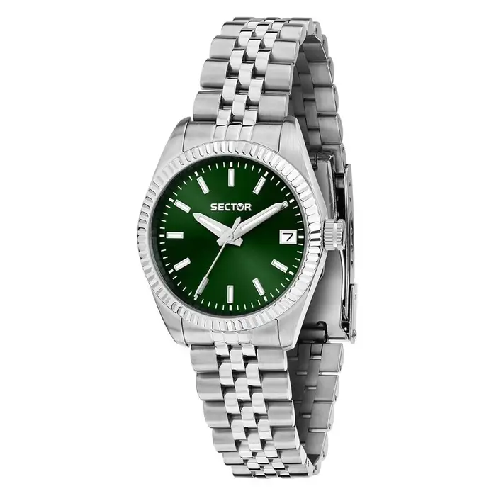 Sector Orologio da Donna 240 Acciaio Inossidabile Quadrante Verde Quarzo R3253240513 verde