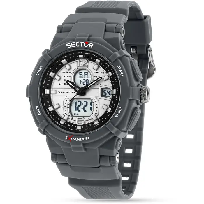Sector Orologio Digitale Unisex r3251296003 50 mm GRAY