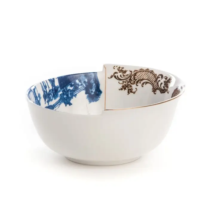SELETTI Ciotola Ibrida Despina - Porcellana Bone China