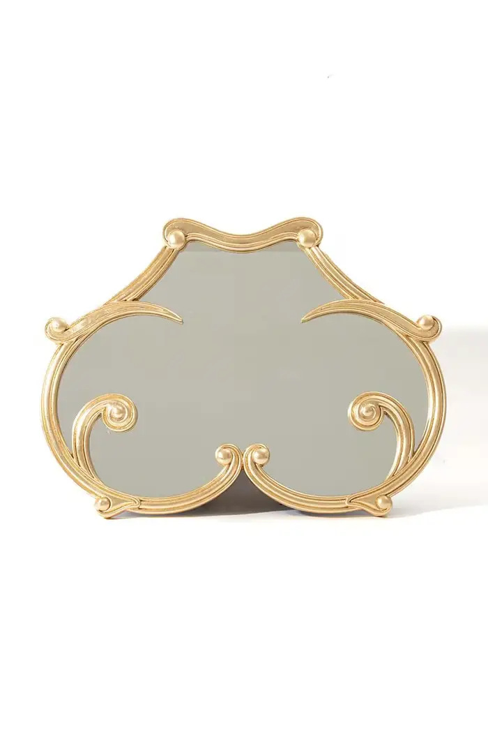 Seletti specchio da parete Liberty Mirror Giallo