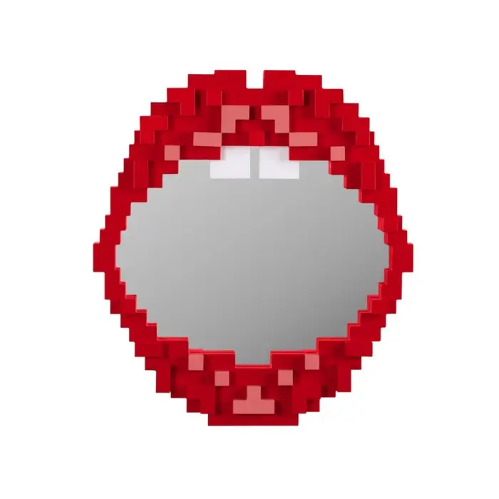 SELETTI Specchio Pixel Mirror - Mouth
