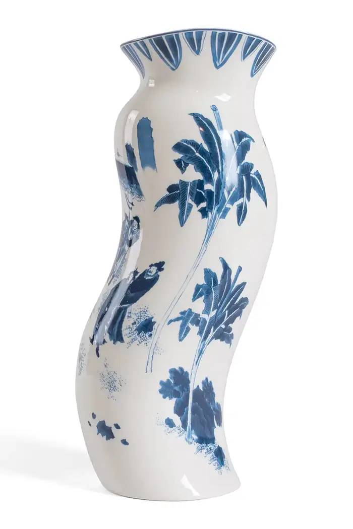 vaso decorativo Classics On Acid 15,5 x 13,5 cm Blu miniatura 4