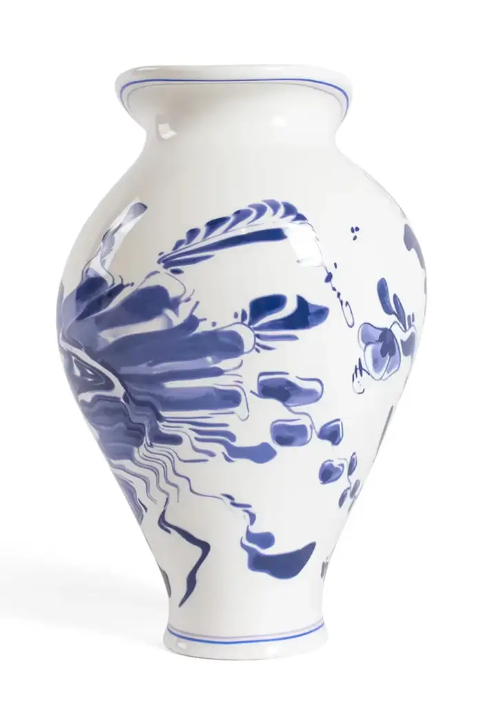 Seletti vaso decorativo Classics On Acid x Diesel Classics 30 cm Blu