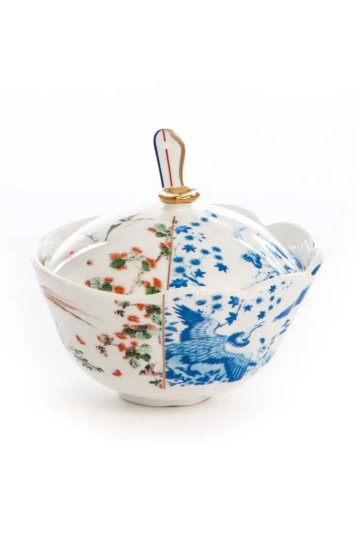 zuccheriera con cucchiaino Maurilia Multicolore