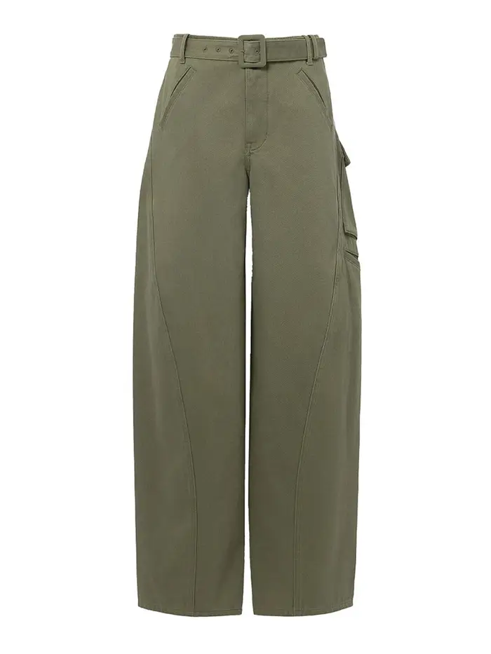 Self Portrait Jeans cargo Marrone Chiaro
