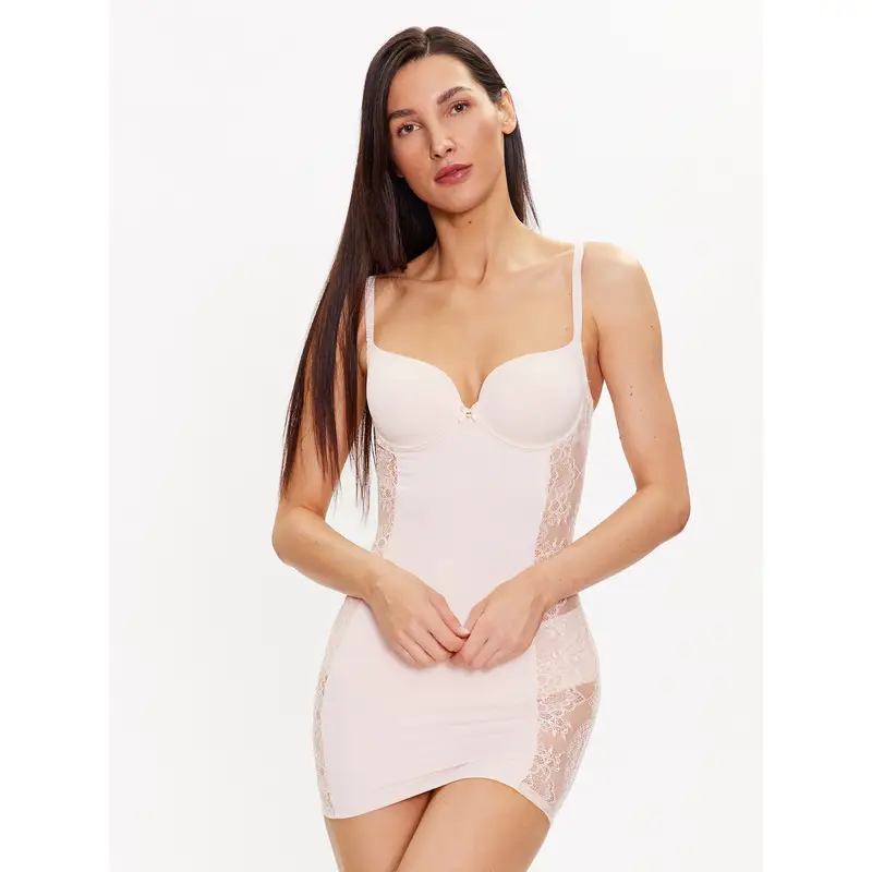 Selmark Camicia da notte Penelope 31095C Rosa Slim Fit