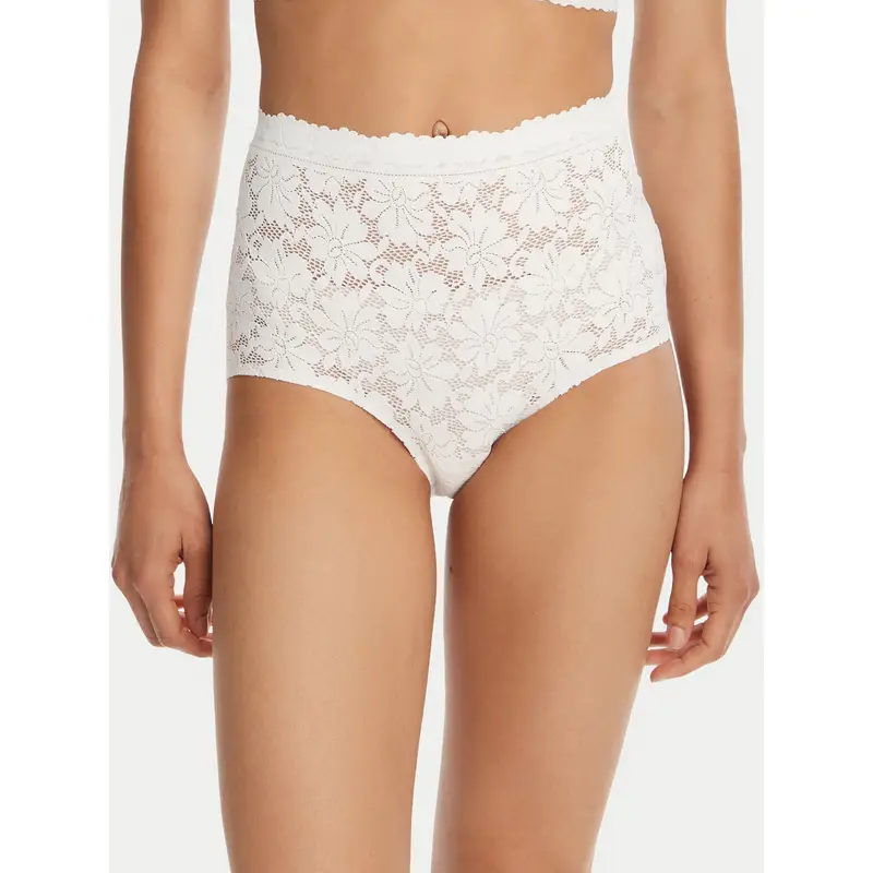 Selmark Mutande classiche a vita alta 10903 Écru Écru