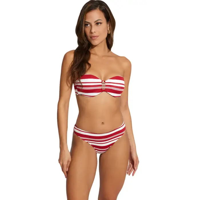 Selmark Top costume da bagno donna Mykonos Rouge