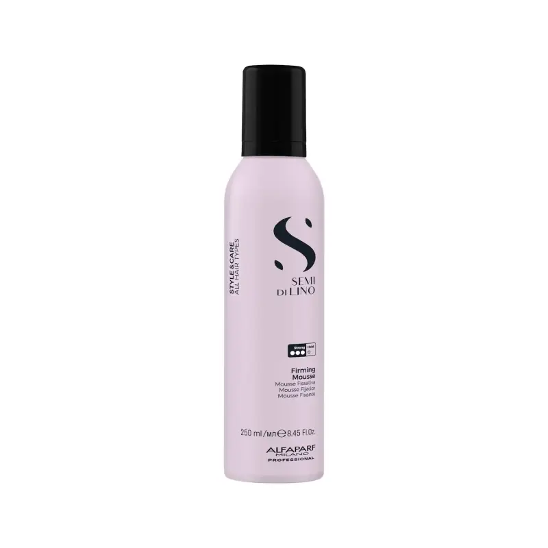 SEMI DI LINO Style&Care Mousse Fissativa A Tenuta Forte 250ml - Mousse Volumizzante