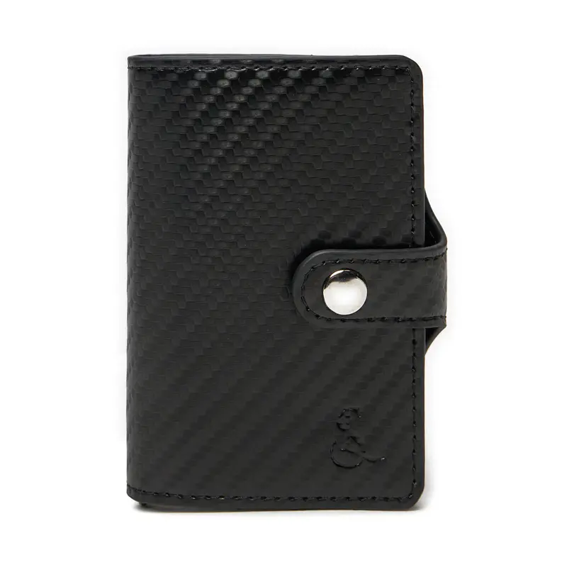 Semi Line Custodie per carte di credito P8296-1 Nero