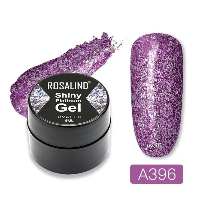 Senalay ROSALIND 5ml Smalto per unghie in gel lucido Arcobaleno Glitter Pittura Unghie artistiche Design Vernis Smalto semipermanente Gel