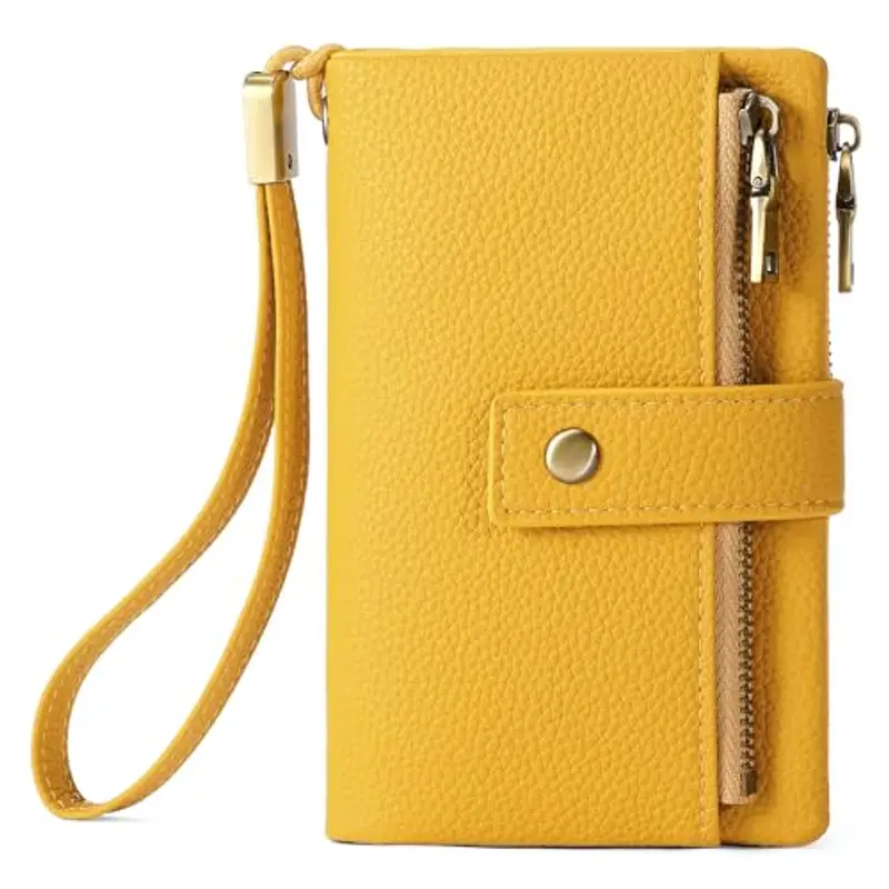 SENDEFN Portamonete Donna Giallo 1546271