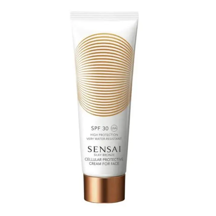 Sensai Crema Protettiva Cellulare per Viso Spf30 Bronzo Setoso 50ml