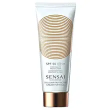 Sensai Silky Bronze Cream per il viso SPF 50+ - Crema protettiva per il viso 50 ml