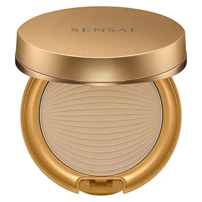 Sensai Silky Bronze Natural Veil Compact Spf 20 Sc03 Fondotinta In Polvere Idratante E Resistente All Acqua, - Medio