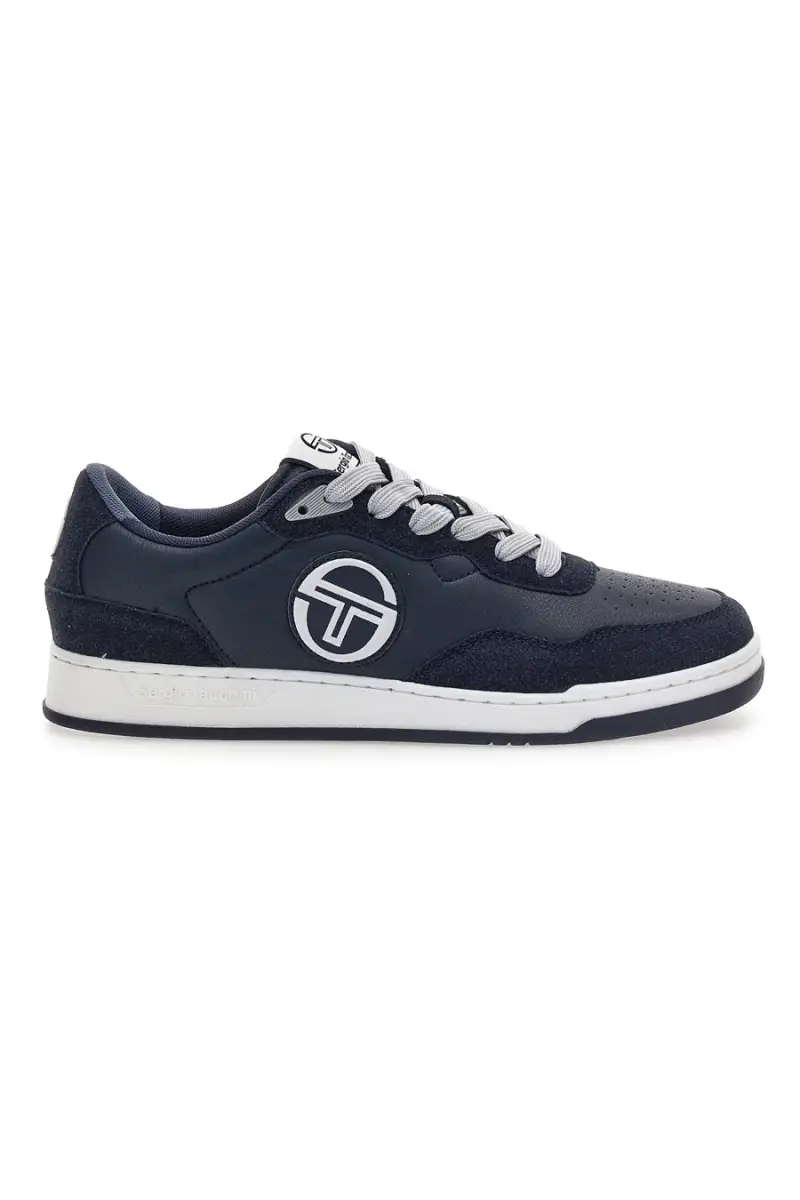 SERGIO TACCHINI Sneakers blu con logo laterale STM614205 [NAVY]