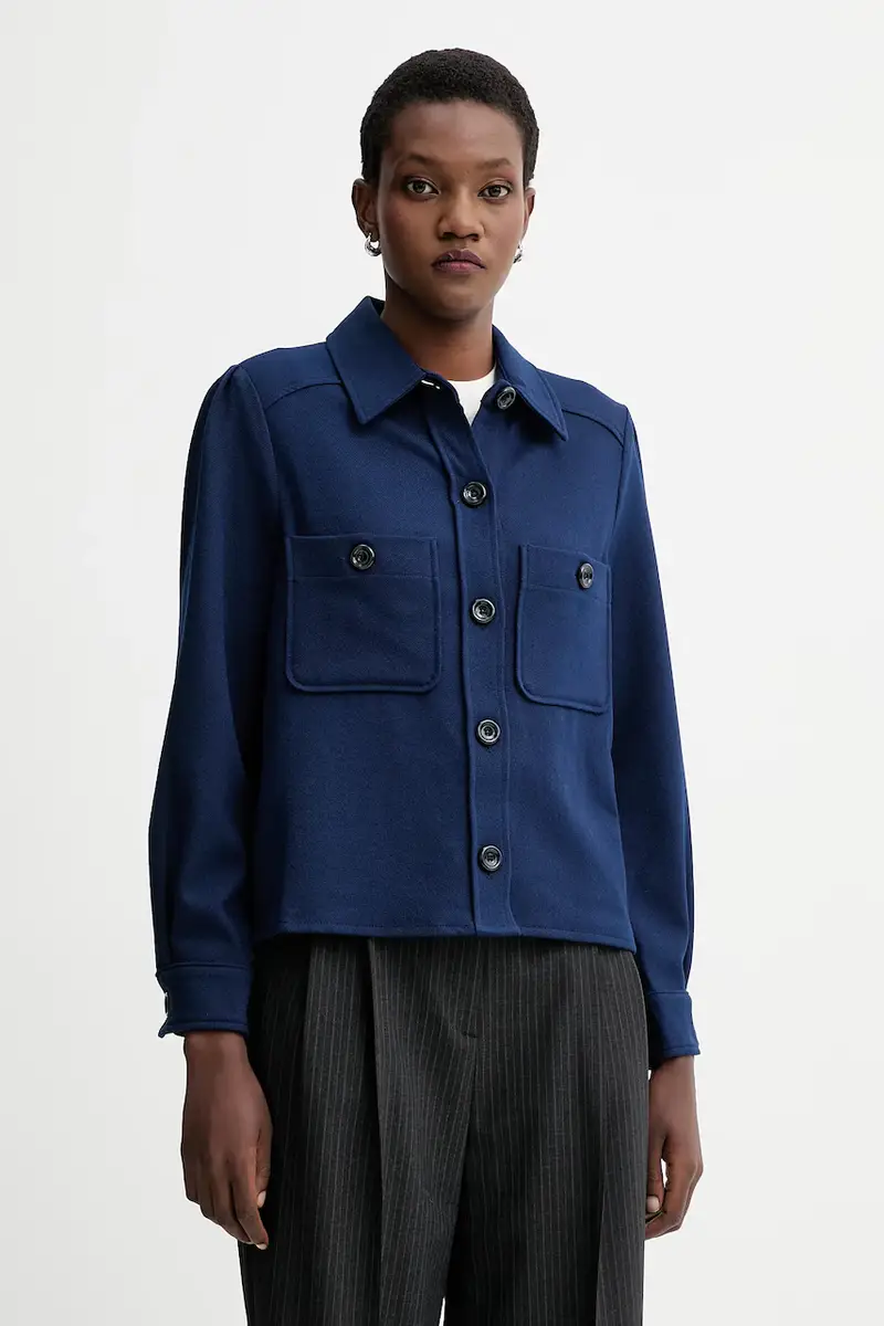 Sessun camicia donna colore blu navy 25110020