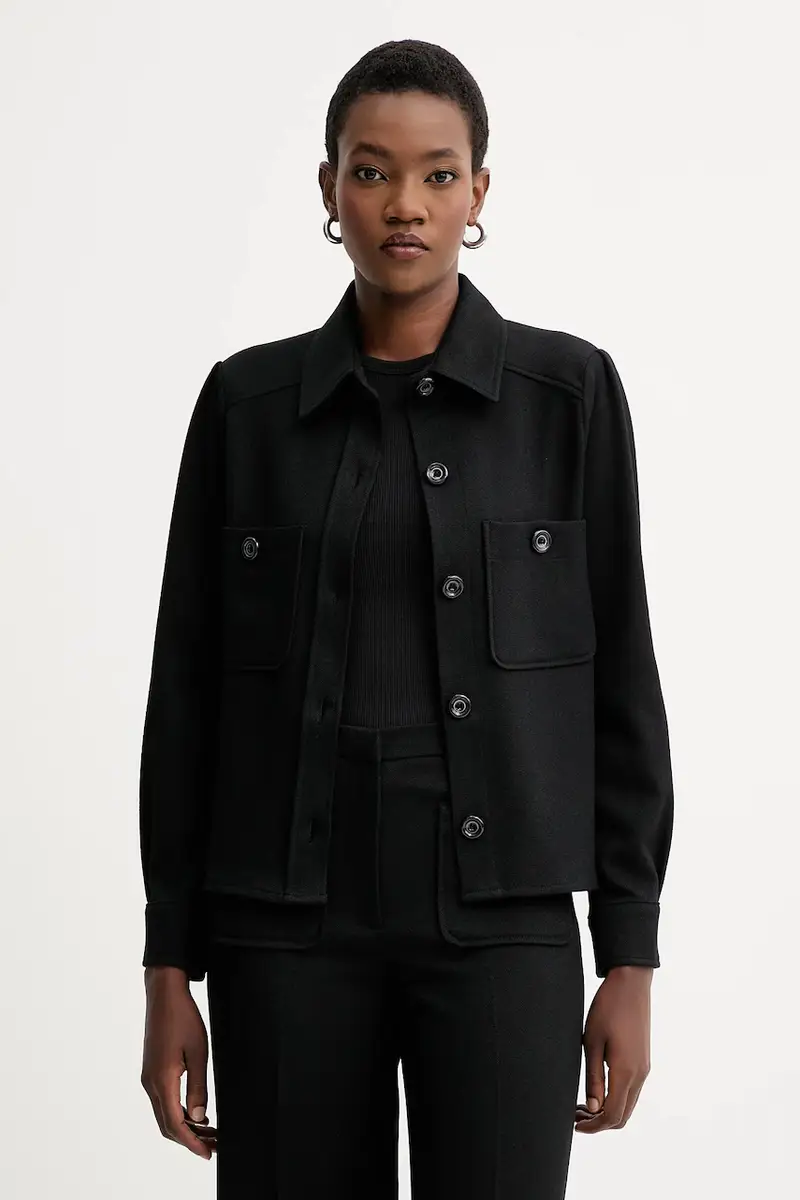 Sessun camicia donna colore nero 24110031