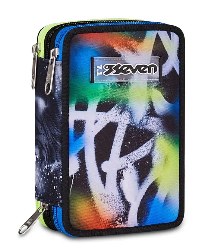 Seven Astuccio scuola 3 zip Buzzy Note Boy