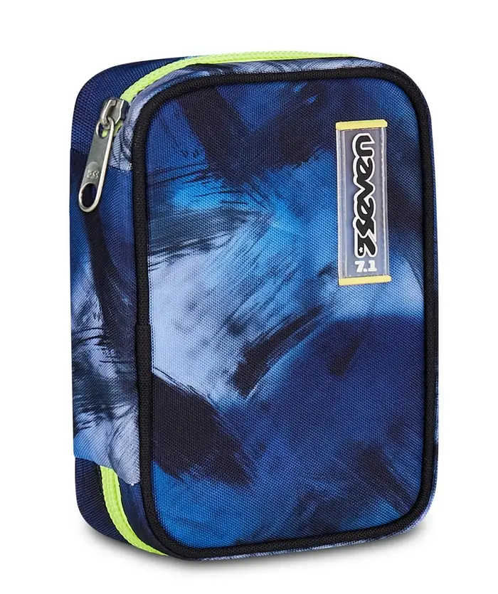 Seven Astuccio scuola Speed Pad Plus Blu Fusion