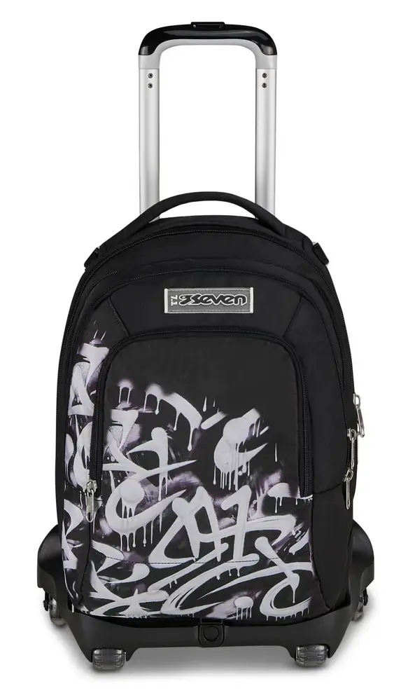 Seven Trolley scuola Jack 8 ruote Detach Plumpy Line Boy