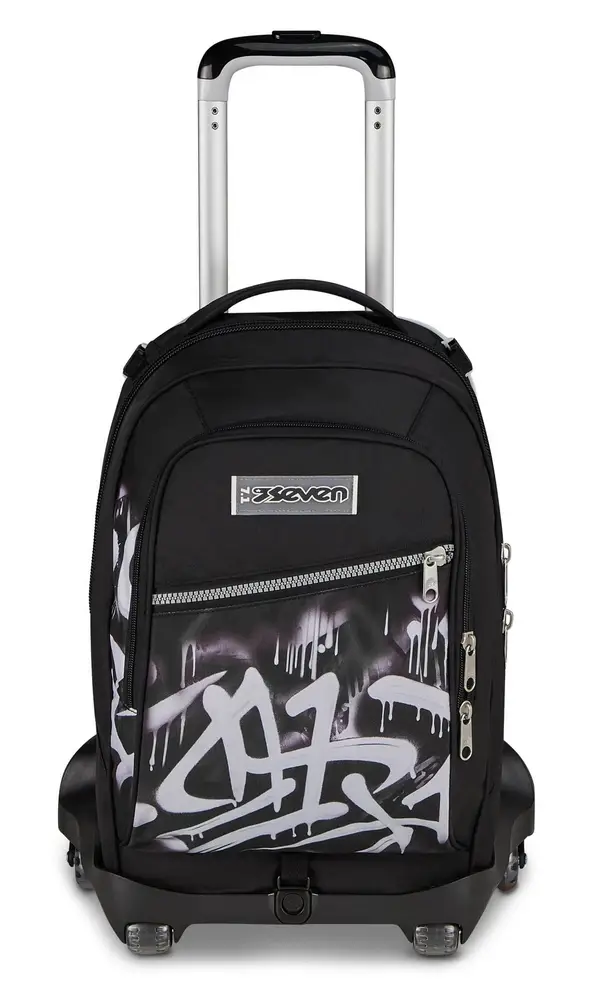 Seven Trolley scuola Jack 8 ruote Plumpy Line Boy