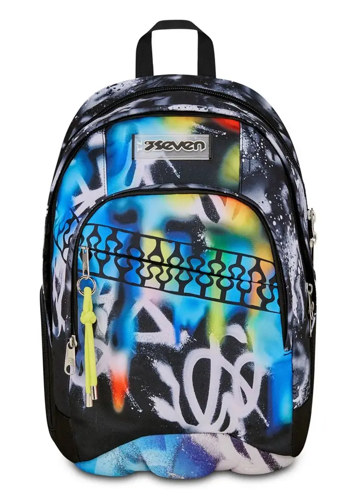 Seven Zaino scuola Dual Buzzy Note Boy