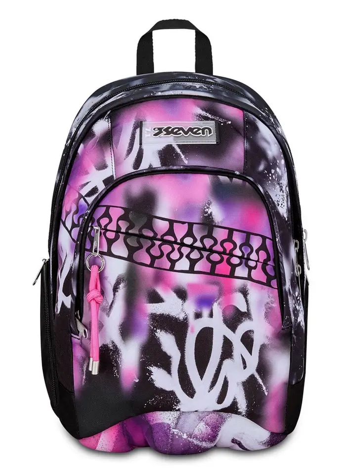 Seven Zaino scuola Dual Buzzy Note Girl