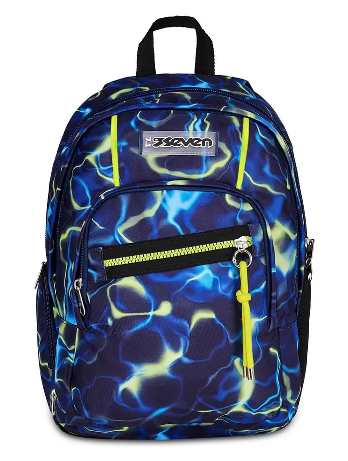 Seven Zaino scuola Dual Detach Electricvibe Boy