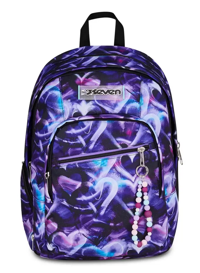 Seven Zaino scuola Dual Detach Lovepass
