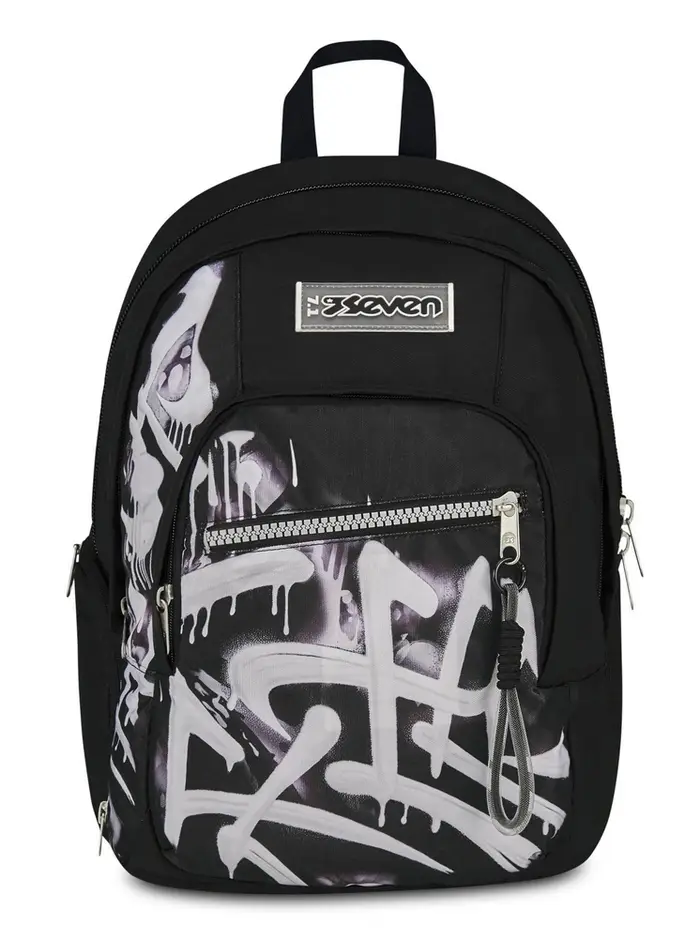 Seven Zaino scuola Dual Detach Plumpy Line Boy
