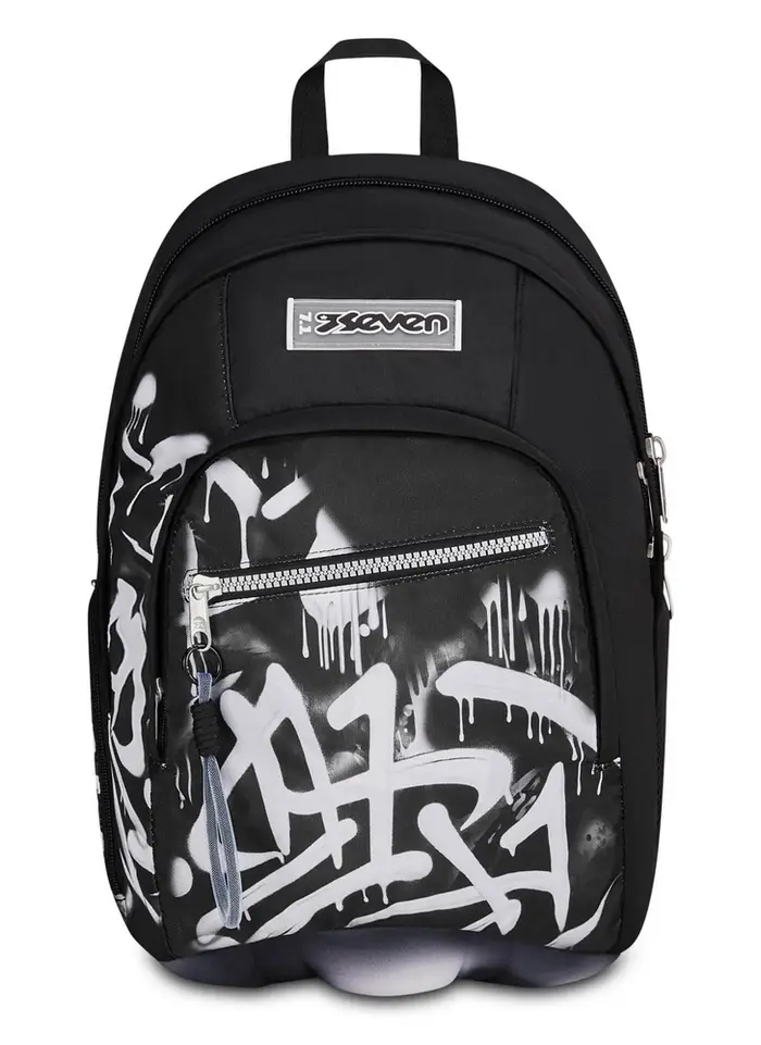 Seven Zaino scuola Dual Plumpy Line Boy