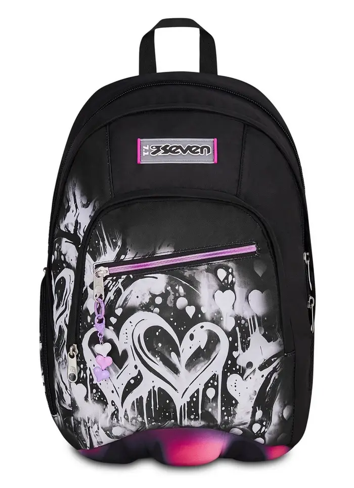Seven Zaino scuola Dual Plumpy Line Girl