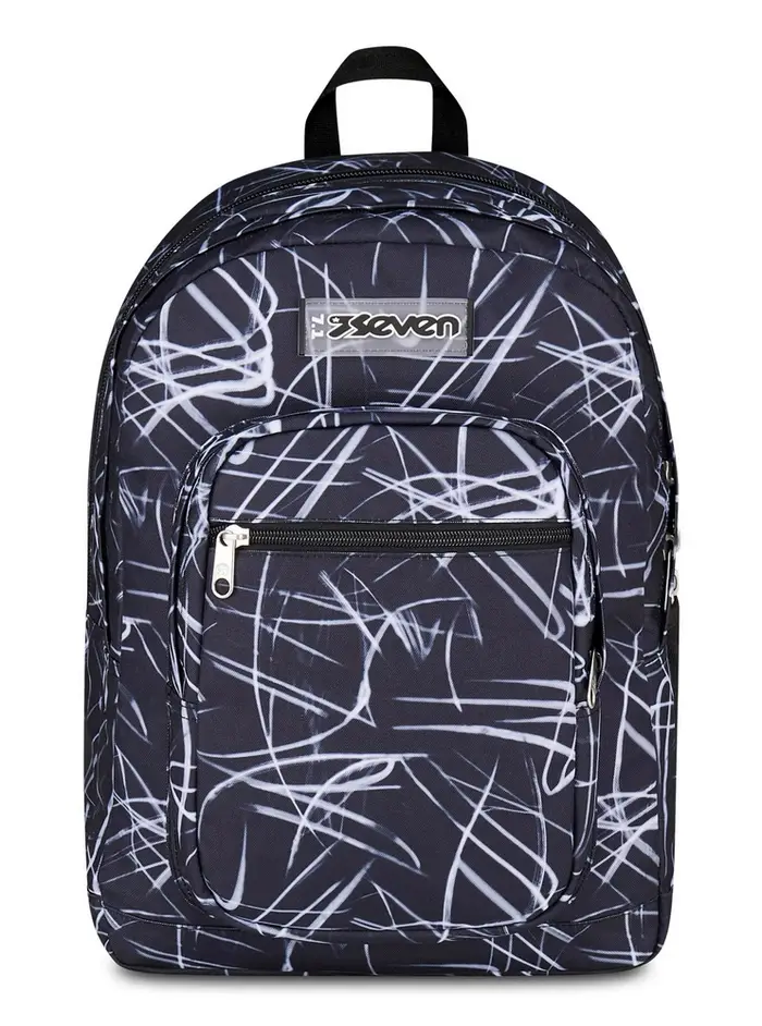 Seven Zaino scuola Freethink Boy Pirate Black