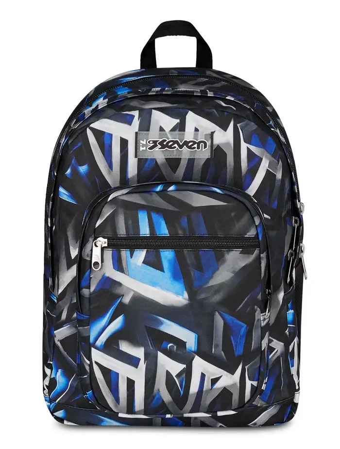 Seven Zaino scuola Freethink Boy Reflex Blue