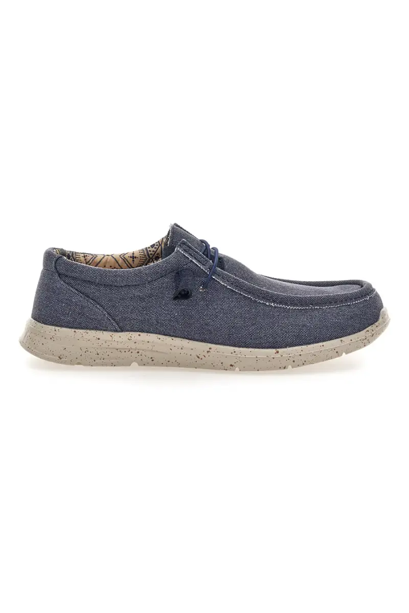 SEVENOAKS Scarpe da uomo casual blu in tessuto PK1147L [NAVY]