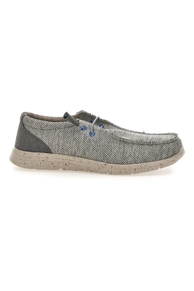 SEVENOAKS Scarpe da uomo casual grigio in tessuto PK1118G [GRIGIO]
