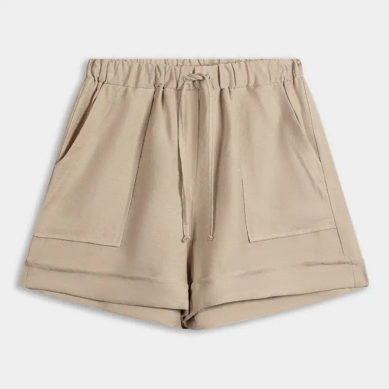 Pantaloni Sheen da Donna, marrone