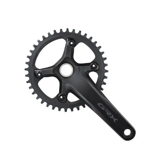 Shimano GRX FC-RX600-1 - guarnitura Black