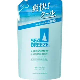 Sea Breeze Body Shampoo Cool & Deodorant 330ml Refill