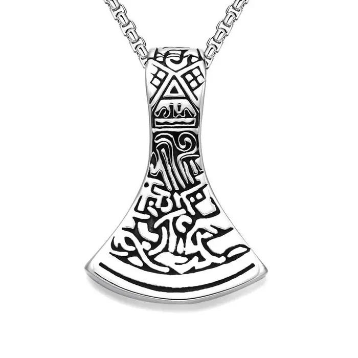 Shopping Party Collana con ciondolo a forma di Tigre dello Zodiaco in stile Europeo-Americano Gioielli Hip Hop da Uomo in Acciaio