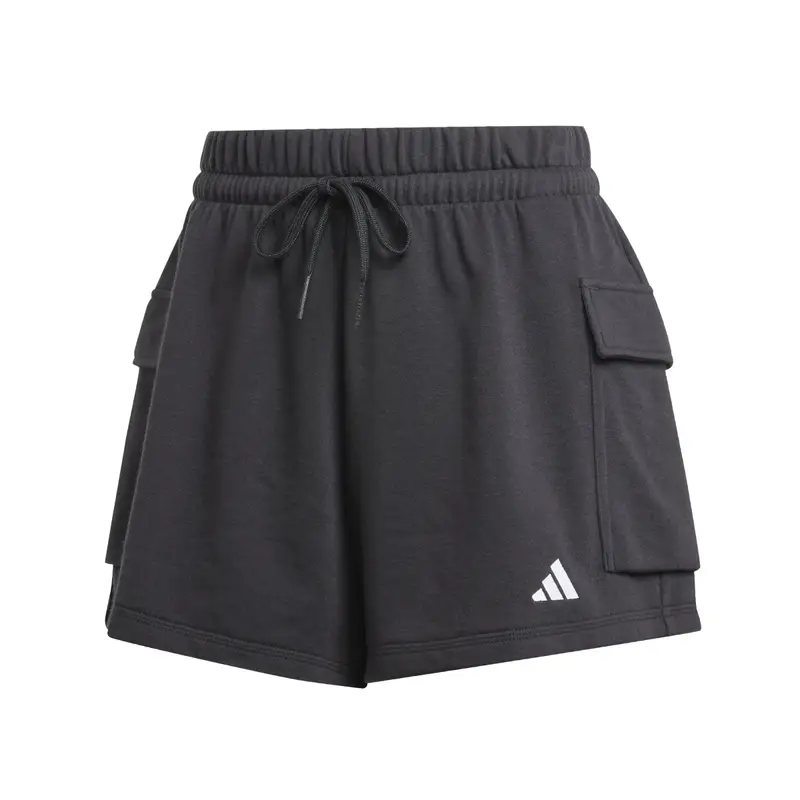 Adidas Short da donna con tasca cargo Essentials Small Logo Feelcozy