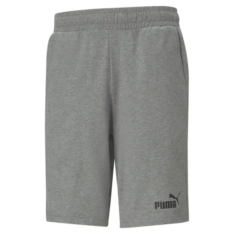 Shorts in jersey Essentials da uomo PUMA Medium Gray Heather | Puma