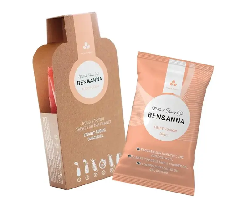Ben & Anna Shower Gel Flakes Fruit Fusion 400ml